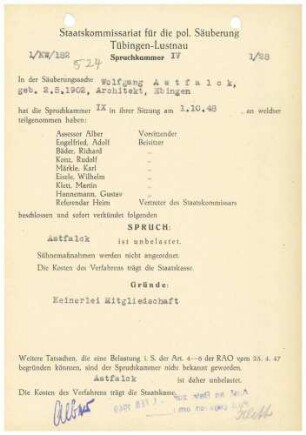 Astfalck, Wolfgang