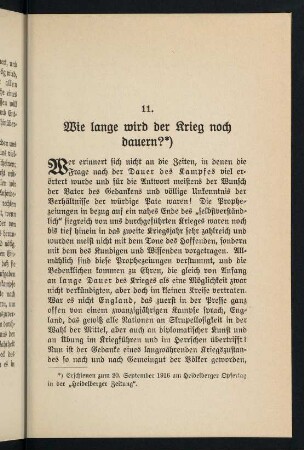 105-109, 11. Wie lange wird der Krieg noch dauern?