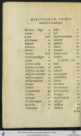 Catalogus