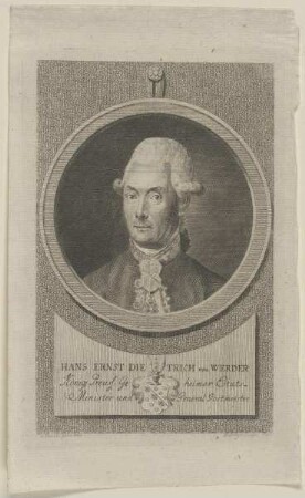 Bildnis des Hans Ernst Dietrich von Werder