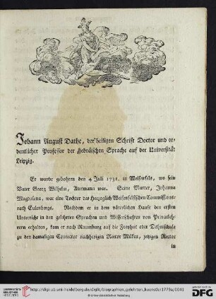 Johann August Dathe