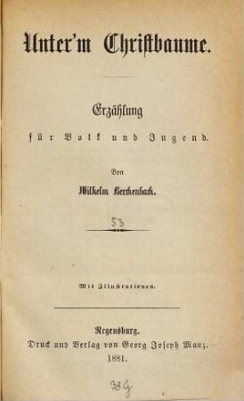 Neue Erzählungen für Volk und Jugend, 53