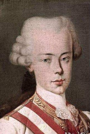 Bildnis des Erzherzogs Leopold von Österreich, Großherzog von Toskana, nachmals Kaiser Leopold II.