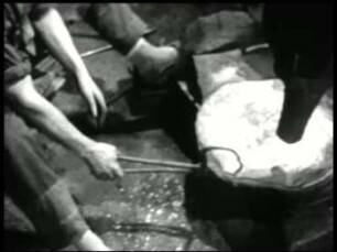 Central Europe, Lombardy - Forging of Buckets for Brickwork in a Water-powered Hammer-mill