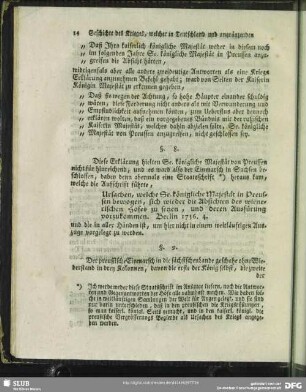 §. 8. [Preußische Kriegserklärung]