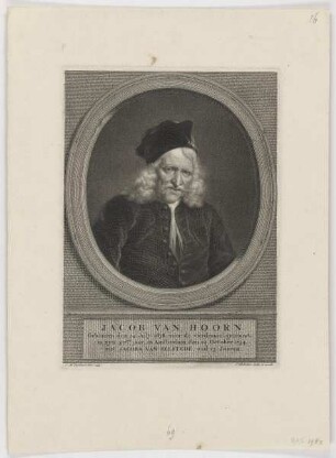 Bildnis des Jacob van Hoorn