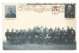 Zur Erinnerung an das Gastspiel des Orchesters der k. k. Post- u. Telegrafen-Bediensteten Oesterreichs in Leipzig