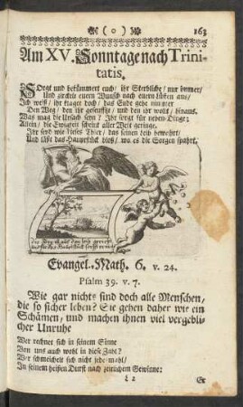Am XV. Sonntage nach Trinitatis