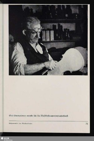 Geigenmacher aus Markneukirchen