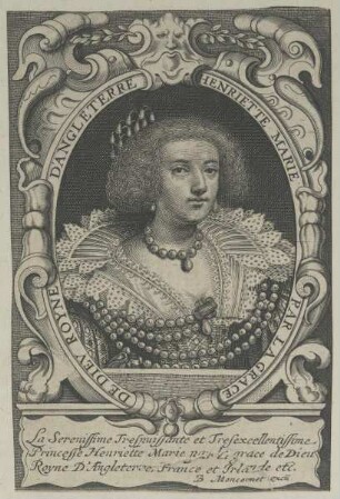Bildnis der Königin Henriette Maria von England