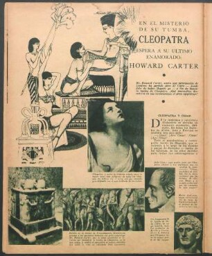 En el misterio de su tumba, Cleopatra espera a su último enamorado: Howard Carter