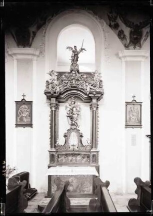 Klosterkirche; Seitenaltar, Heiliger Michael