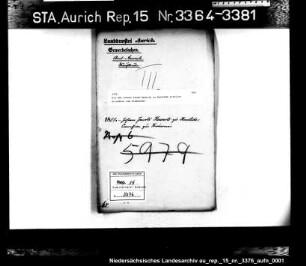 Die dem Johann Jacob Rewerts in Barstede erteilte Erlaubnis zum Kramhandel