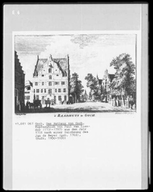 Das Rathaus von Goch