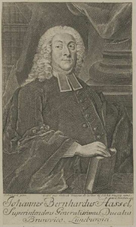 Bildnis des Johannes Bernhardus Hassel