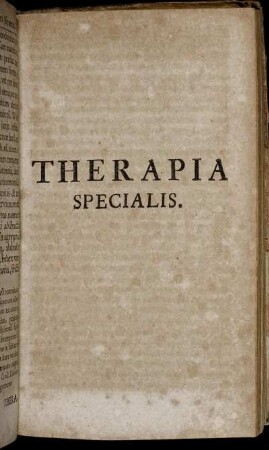 Therapia Specialis.
