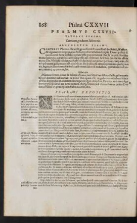 Psalmus CXXVII.