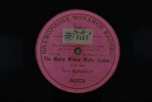 The Merry Widow Waltz "Dolce Amor" / (Lehar)