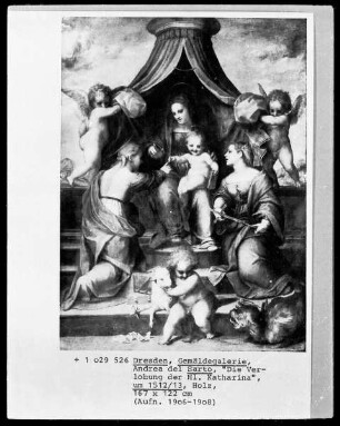 Die Verlobung der heiligen Katharina
