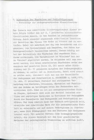 5. Diskussion der Ergebnisse und Schlußfolgerungen