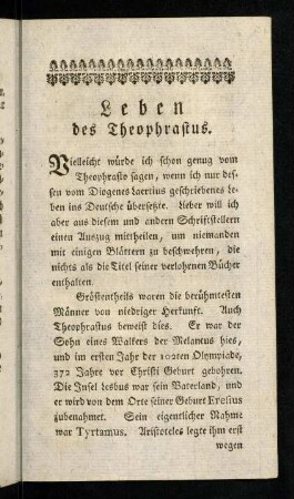 11-20, Leben des Theophrastus.