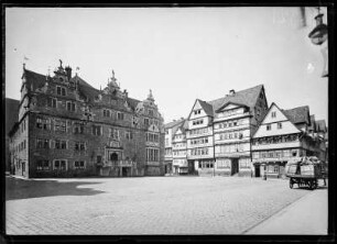 Hannoversch Münden. Marktplatz mit Rathaus