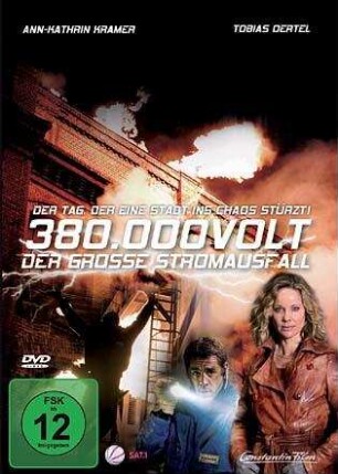 DVD-Cover von "380.000 Volt - Der große Stromausfall" (2010)