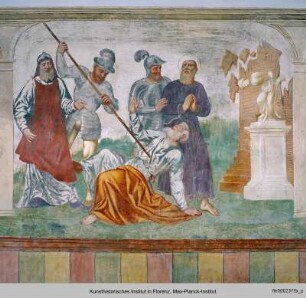 Freskenzyklus : Martyrium des heiligen Simon