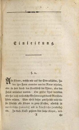 Handbuch des oryktognostischen Theils der Mineralogie : Mit einer Farbentabelle und einer Kupfertafel