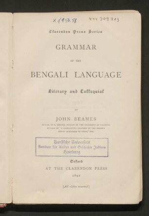 Grammar of the Bengali language, Literary and Colloquial