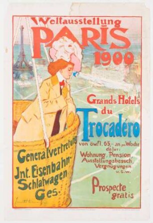 Plakat: Weltausstellung Paris, 1900