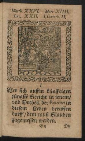 [Erster Theil der Schrifft]