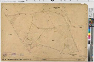 Greven (Greven), Flurbereinigung Aldrup, Bl.05 Zuteilungskarte Greven l.d.E. Flur 118