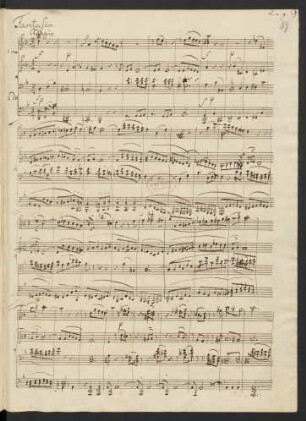 Fantasien; pf 4hands; d-Moll; MWV T 1