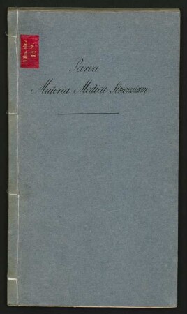 Parva Materia Medica Sinensium