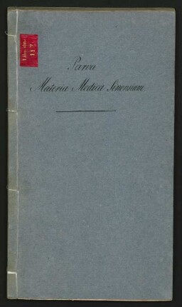 Parva Materia Medica Sinensium