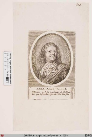 Bildnis Abraham van der Hulst