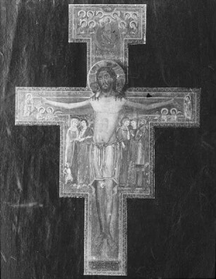 Assisi, S. Chiara, Kruzifix aus S. Damiano (?), römisch (?)