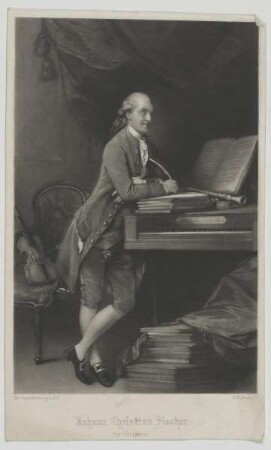 Bildnis des Johann Christian Fischer