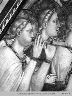 Vierungsgewölbe : Verherrlichung des heiligen Franziskus