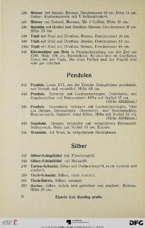 Silber (Nr. 347-365)