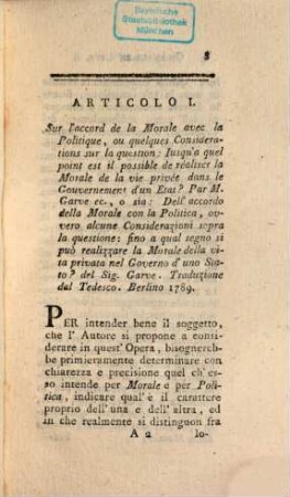 Giornale de'letterati. 84. 1791