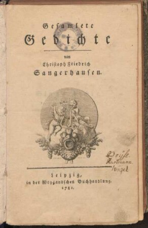 Gesamlete Gedichte