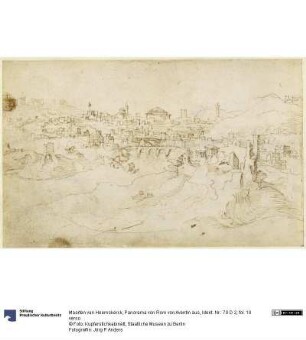 Panorama von Rom von Aventin aus