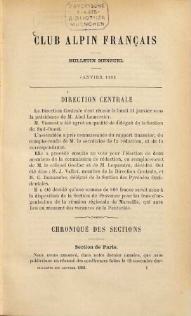 Bulletin mensuel. 1892