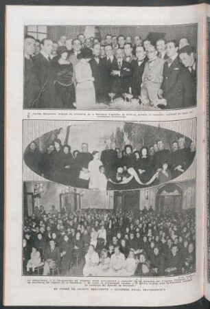 En honor de Jacinto Benavente. - Congreso Anual Salvacionista
