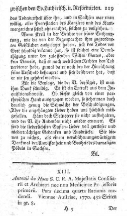 Ratio medendi. P.XIV.