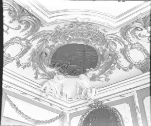 Potsdam, Neues Palais, Obere Galerie, R.: 241, Nordwestecke der Decke.
