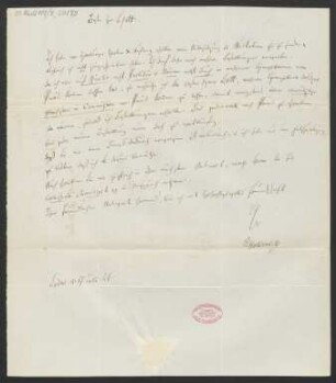 Brief an B. Schott's Söhne : 17.07.1846