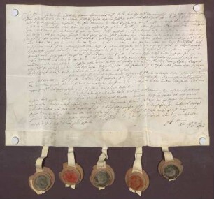 Instrumentum probationis des Ferdinand Friedrich von Oeynhausen zum Eichholz.